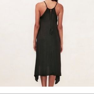 Women's Lauren Conrad Black Satin Slip Dress